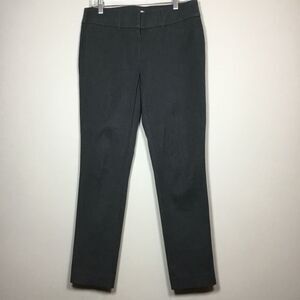 Classic dark grey business pants stretchy trousers office interview sz L